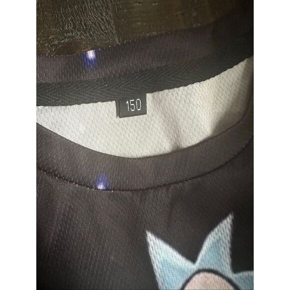 shirt short sleeve round neck summer casual loose boys size 10/12 - Picture 3 of 5